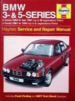 BMW 3- & 5- SERIES : Haynes Service and Repair Manual