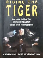 RIDING THE TIGER. : Alistair Davidson , Harvey Gellman