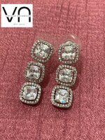 J00034 ต่างหูวินเทจ Vintage Earrings