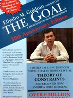 THE GOAL. : Eliyahu M. Goldratt / Jaff Cox