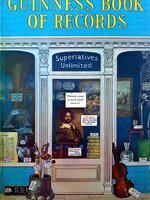 Guinness Book of Records Superlatives Unlimited 1972 Hardback