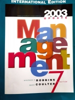 Management: 2003 Update (International Edition) Stephen P. Robbins; Mary A. Coulter