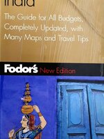 INDIA GUIDE BOOK : Fodor’s New Edition