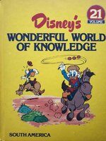 Disney Wonderful World of Knowledge Vol. 11 Australia and Oceania Printed in 1988 (Hardcover)