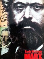 EARLY WRITING MARX : Karl Marx (Author), Lucio Colletti (Introduction)