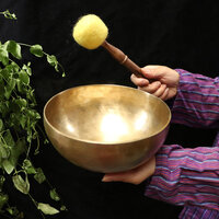 Tibetan Singing Bowl ขันทิเบต(ทองเหลือง) ขนาดใหญ่พิเศษ 31 cm.(12 นิ้ว) รหัสสินค้า 812213 สั่งซื้อได้ 085 298 9298