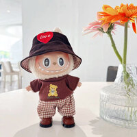 ชุดตุ๊กตาสามชิ้นลายกาแฟไม่มีรองเท้า