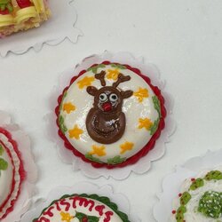 Miniature Christmas Cake