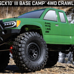 SCX10 III Base Camp 1/10th 4WD Green [ RTR ]