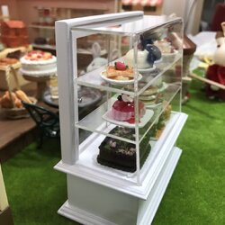 Miniature Showcase (ฺWhite Color)