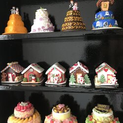 Miniature Gingerbread บ้านขนมปังจิ๋ว 3D