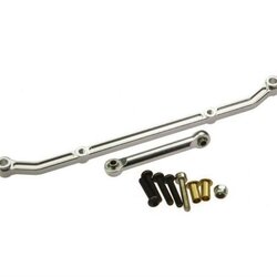 Black Sliver Aluminum Steering Link Arm For Axial AX10 SCX10 High Quality