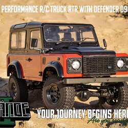 RC4WD GELANDE II W/ 2015 LAND ROVER DEFENDER D90 BODY SET (AUTOBIOGRAPHY LIMITED EDITION) [ RTR ]