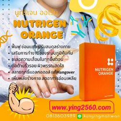 Nutrigen Orange Enzyme เอนไซม์สกัดบริสุทธิ์ 17 ชนิด ในรูปแบบ Nano-Liposome