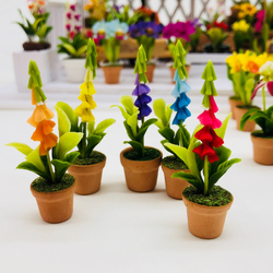 ดอกไม้ในกระถางจิ๋ว (5สี/ชุด)