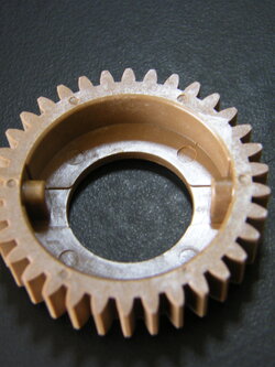 LJ7416001 BROTHER HEAT ROLLER GEAR BROTHER5140/5130/5150/5170D/5150DLT/5030 500 กรัม