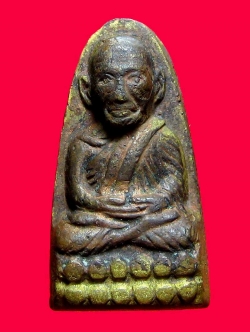 หลวงปู่ทวด วัดช้างให้ ปี 2505 พิมพ์ หลังหนังสือเล็ก นิยม วอ จุด ตากลม หน้าหนู หูกาง