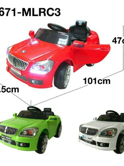 BTBJ3671-MLRC3 รถแบต 2 มอเตอร์ 1/1