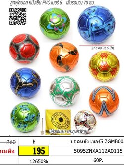 บอลหนัง เบอร์5 ZGMB003