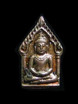 (14) พระขุนแผนยอดขุนพลจิ๋ว ลพ.สาคร เนื้อสัตตตะโลหะ ปี ๓๓ คลุกสีผึ้งหลวงปู่แก้ว