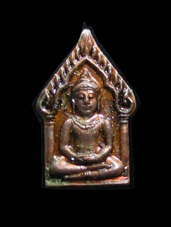 (4) พระขุนแผนยอดขุนพลจิ๋ว ลพ.สาคร เนื้อสัตตตะโลหะ ปี ๓๓ คลุกสีผึ้งหลวงปู่แก้ว