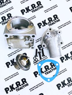 ชุดเสื้อวาล์วน้ำพร้อมฝา SK200-3 รุ่นฝางอ