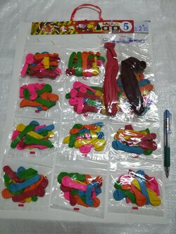 ลูกโป่งน้ำ แถมโป่งแตงโม 2 ลูก