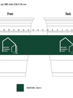 รับงานสกรีนแก้ว PET แก้วเซรามิค แก้วกระดาษ