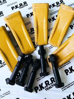 ฟันขุดPC200-5,6,7,8พร้อมสกรู-น็อต