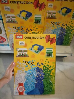 บล็อกต่อ 1000 ชิ้น ของเด็กเล่น