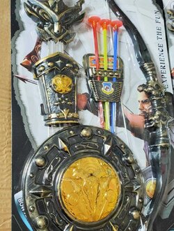 ธนู ดาบ แผง ของเล่นเด็กของเล่นบทบาทสมมุติ ของเล่นเสมือนจริง