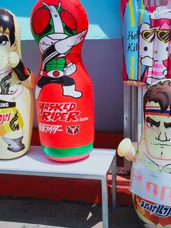 ล้มลุก ลิขสิทธิ์แท้ ตุ๊กราล้มลุก ต่อยมวย และ ล้มลุกมดเอ็กซ์ สูง 100 ซม.