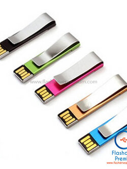 แฟลชไดร์ฟโลหะ คลิปหนีบกระดาษ (Metal Flash Drive Clip)