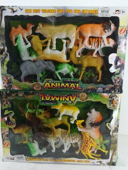 เซ็ทสัตว์ป่าคละแบบ WORLD ANIMAL