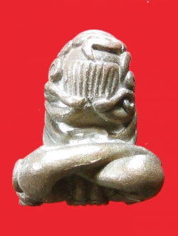 (3) พระปิดตามหาอุตยันต์ยุ่ง หลวงพ่อเกตุ วัดเกาะหลัก ปี 2534 (พิมพ์เศัยรโต) เนื้อสำริด