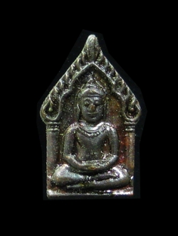 (25) พระขุนแผนยอดขุนพลจิ๋ว ลพ.สาคร เนื้อสัตตตะโลหะ ปี ๓๓ คลุกสีผึ้งหลวงปู่แก้ว