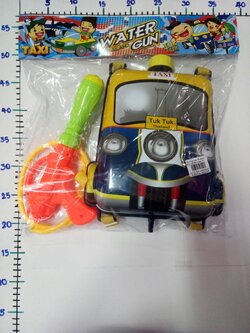 เป้ปืนฉีดน้ำตุ๊กตุ๊ก+แท็กซี่สะพายถุง