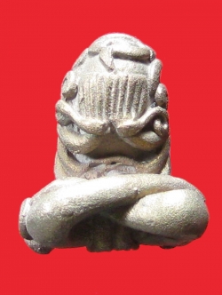 (5) พระปิดตามหาอุตยันต์ยุ่ง หลวงพ่อเกตุ วัดเกาะหลัก ปี 2534 (พิมพ์เศัยรโต) เนื้อสำริด