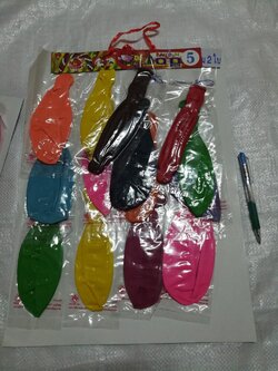 ลูกโป่งจัมโบ้กลม แถม 2 ลูก แผง