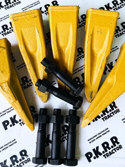 ชุดฟันขุดปลายแหลมPC200-5,6,7,8พร้อมสกรูน๊อต