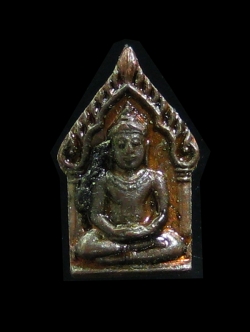 (26) พระขุนแผนยอดขุนพลจิ๋ว ลพ.สาคร เนื้อสัตตตะโลหะ ปี ๓๓ คลุกสีผึ้งหลวงปู่แก้ว