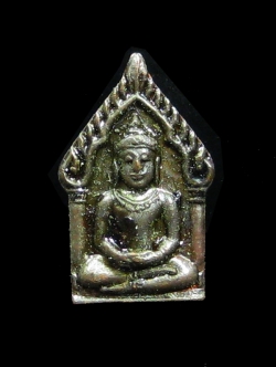 (11) พระขุนแผนยอดขุนพลจิ๋ว ลพ.สาคร เนื้อสัตตตะโลหะ ปี ๓๓ คลุกสีผึ้งหลวงปู่แก้ว