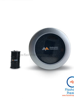 แฟลชไดร์ฟโลหะ รูปถัง (Metal USB Flashdrive)