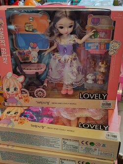 ตุ๊กตาบาร์บี้เกาหลี ชุดตุ๊กตาเกาหลีน่ารัก ของเล่นเด็ก