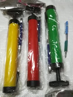 กระบอกสูบยาว + เข็มสูบลูกบอลหนัง