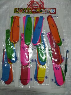 ลูกโป่งแตงพิมพ์ แผง