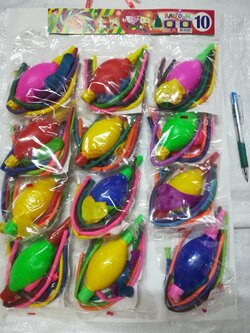 ลูกโป่งไส้ไก่ แถมสูบบีบ