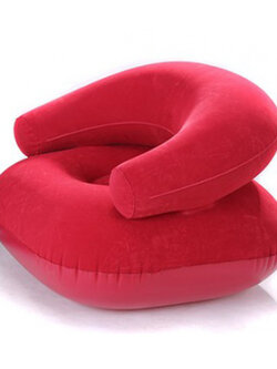โซฟาเป่าลม เก้าอี้เป่าลม โซฟาลม โซฟาญี่ปุ่น โซฟานั่งพื้น inflatable sofa ที่นั่งเป่าลม inflatable chair เก้าอี้ลม เก้าอี้โซฟา (สีแดง) รุ่น HC-026