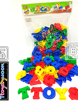 ABC ตัวอักษรร้อยเชือก ร้อยเชือกตัวอักษร ABCร้อยเชือก funny blocks ร้อยเชือก(ใหม่)