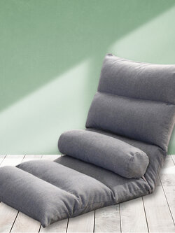 โซฟาเบด ปรับเอนได้ 6 ระดับ เก้าอี้ญี่ปุ่น โซฟาปรับนอน เก้าอี้ปรับนอน เก้าอี้นั่งพื้น โซฟาปรับนอนได้ sofa bed แถมฟรี หมอนหนุนหลัง รุ่น HC-040